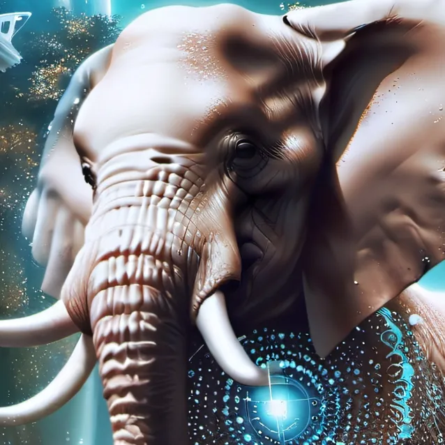chat with ai character: elefante do futuro