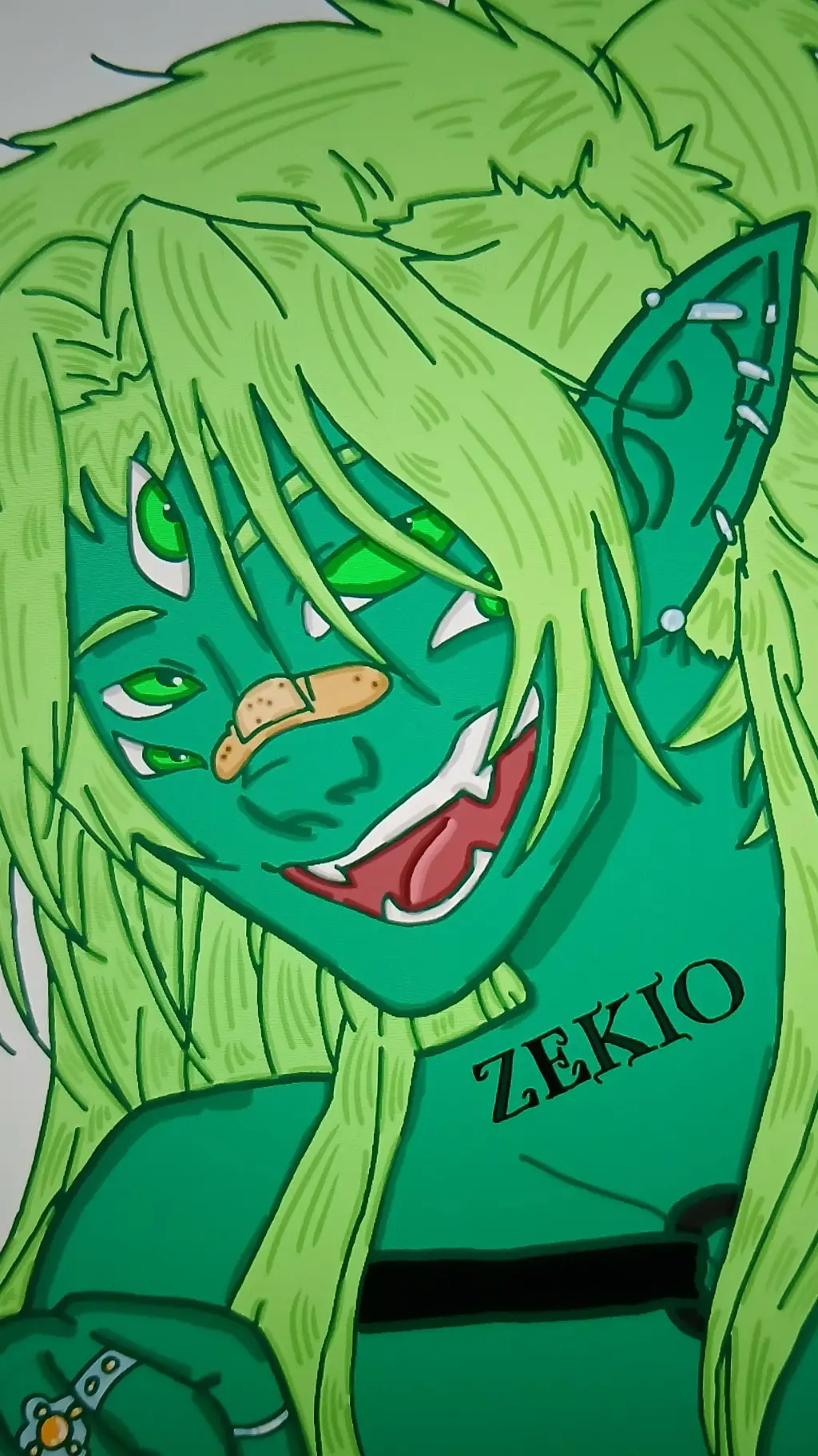 ai character: Zekio Xcaver (Dnd) background