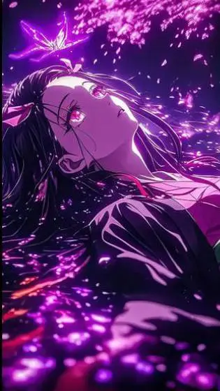 ai character: 💕незуко💕 background
