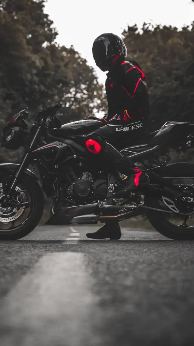 ai character: Biker boy background