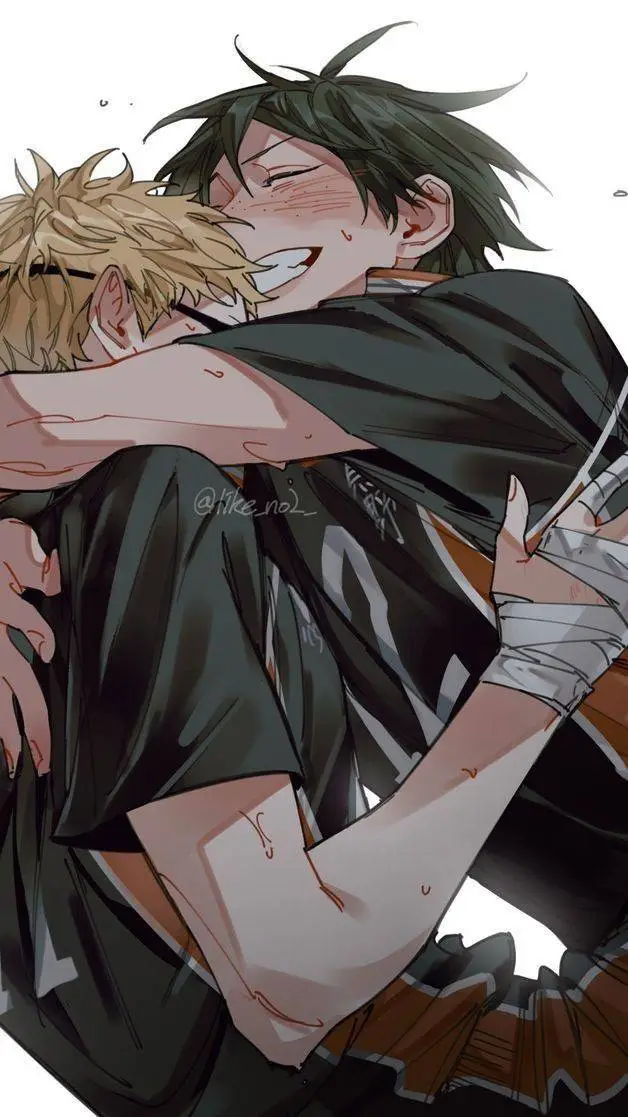 ai character: Tsukki x yamaguchi background