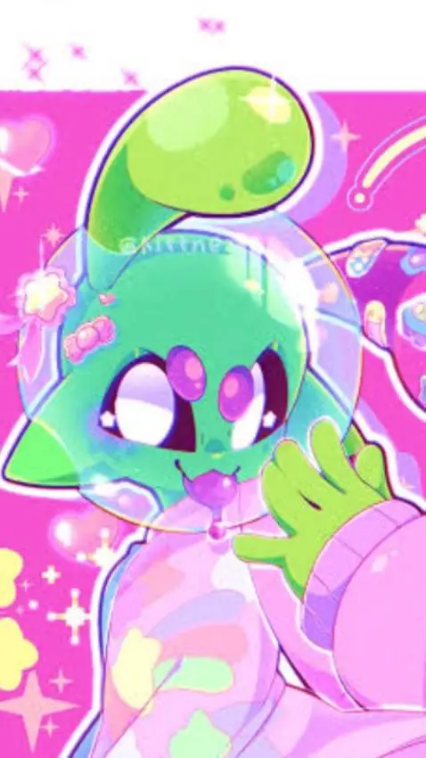 ai character: sploot the alien background