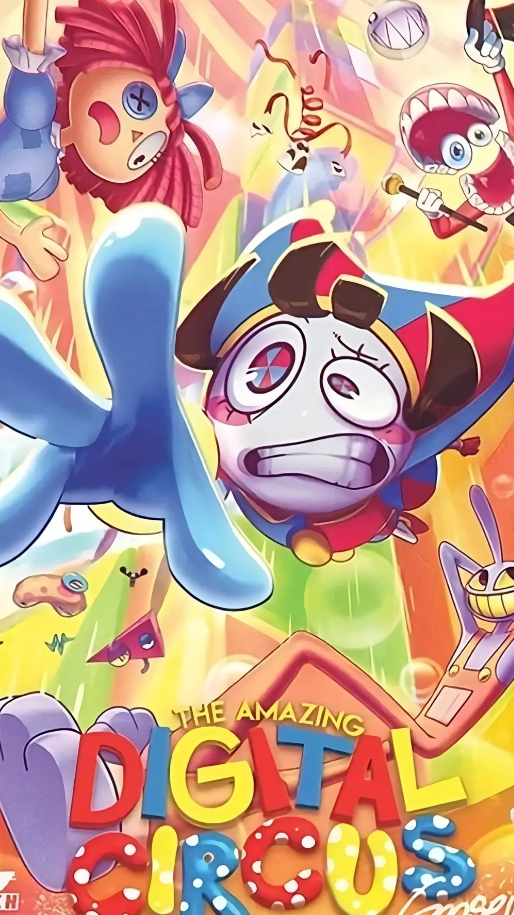 ai character: amazing digital ci background