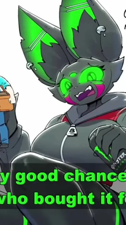 ai character: monster energy gir background