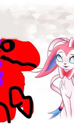 ai character: sylveon x chuchin background