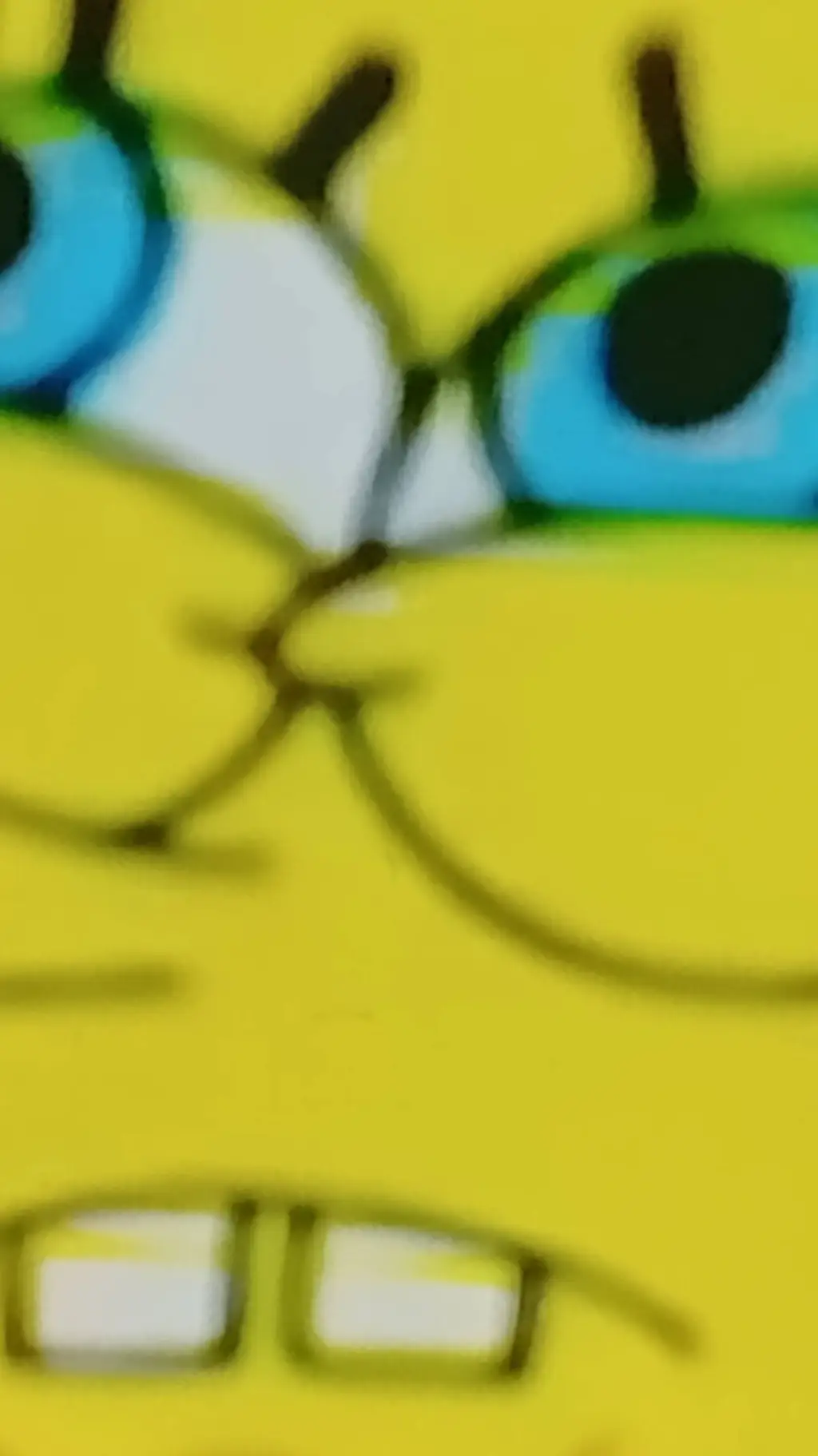 ai character: Bob esponja background