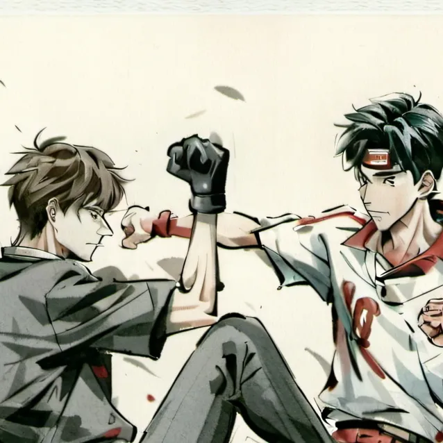 chat with ai character: School fight