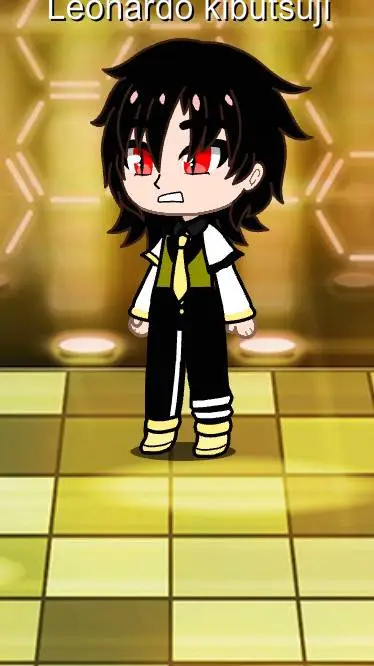 ai character: Leonardo kibutsuji background