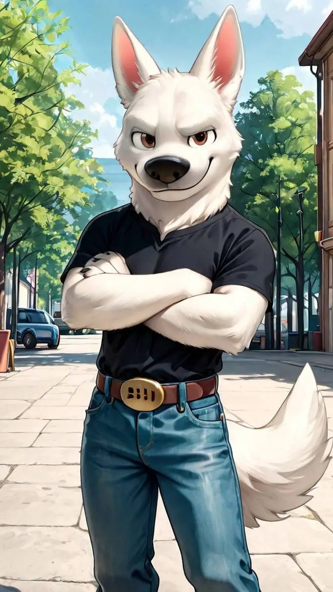 ai character: Bolt background