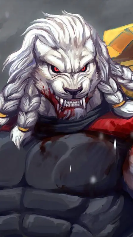 ai character: Battle beast  background