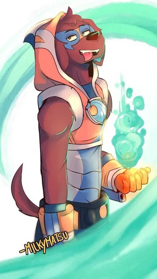 ai character: Zuma  background