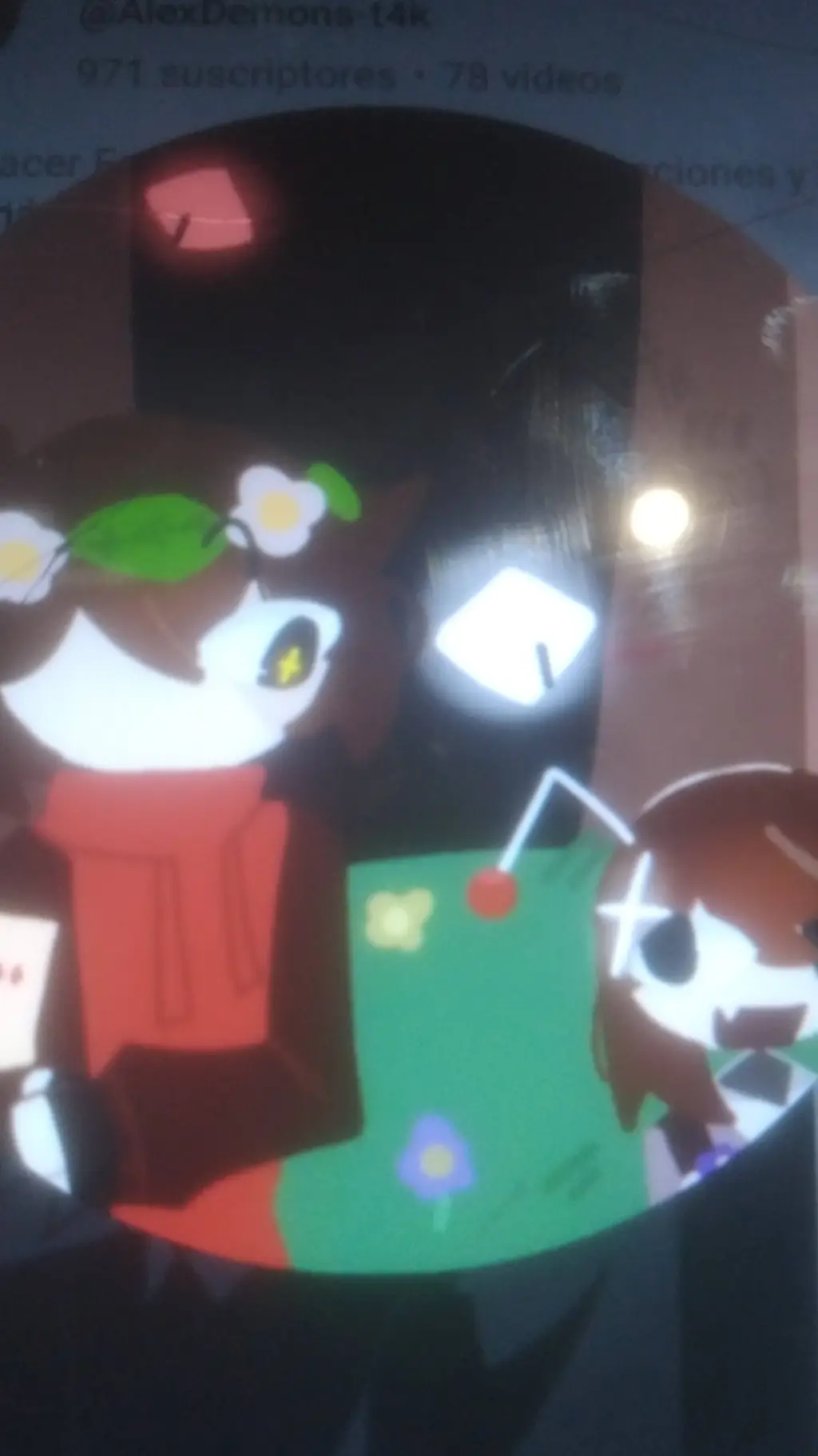 ai character: alex demons alice background