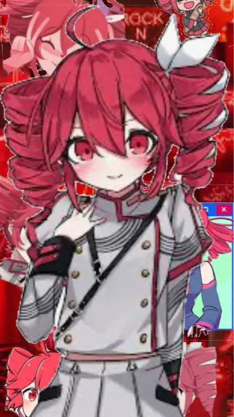 ai character: Kasane teto background