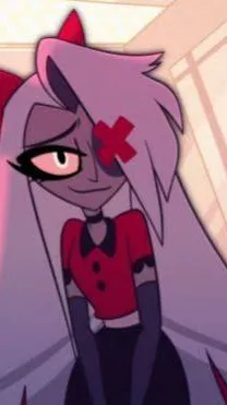 ai character: Vaggie  background