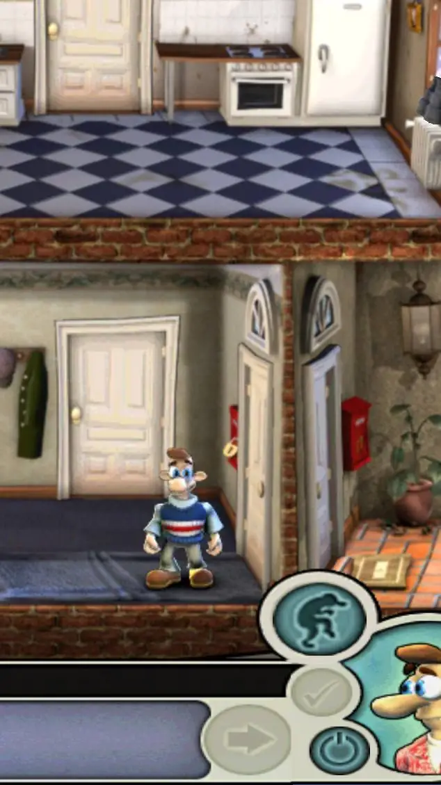 ai character: Neighbor from hell background