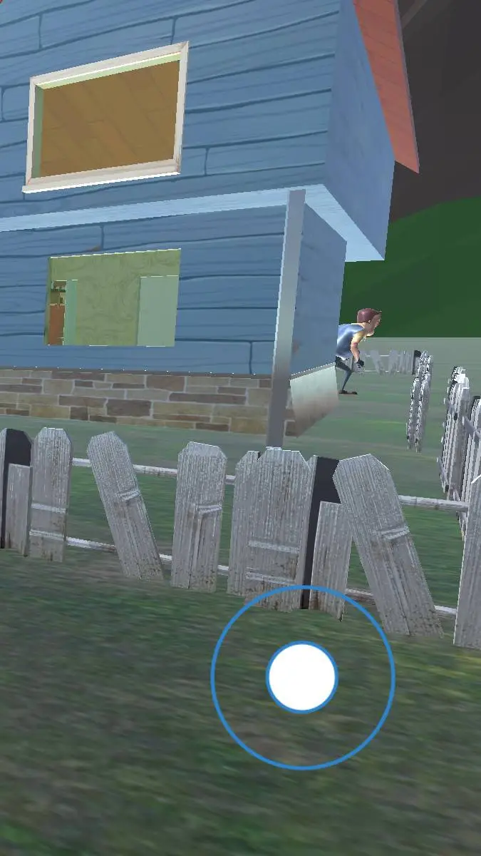 ai character: Hello neighbor background