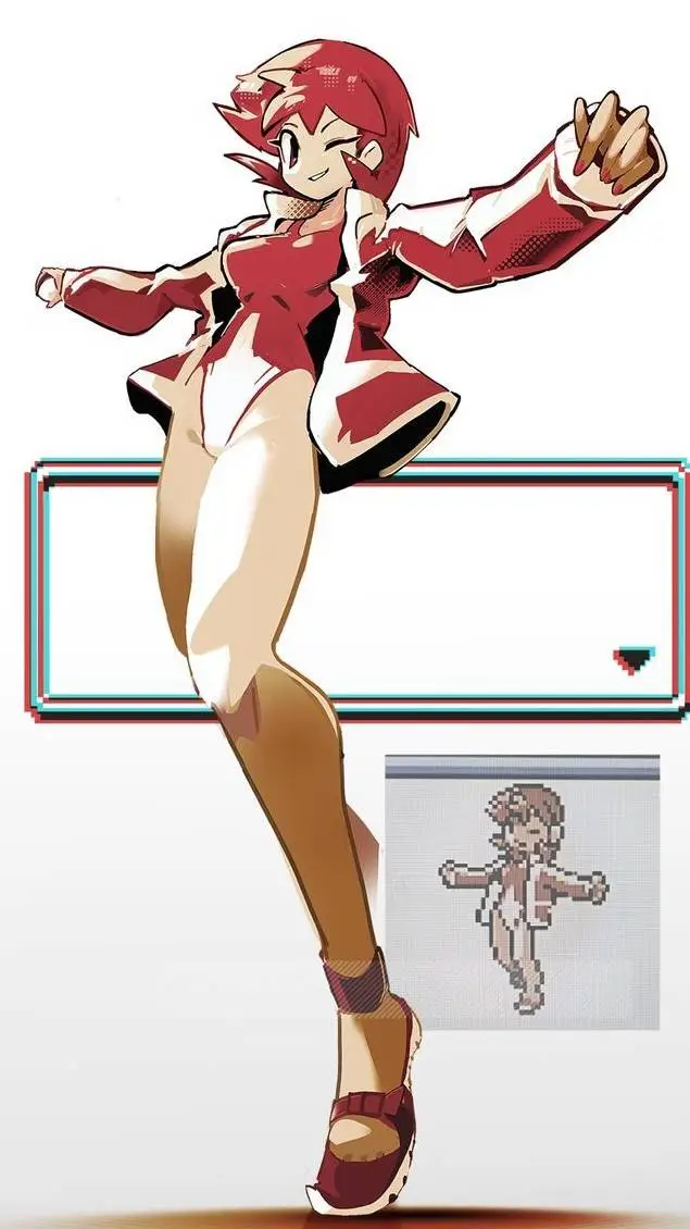 ai character: Misty background