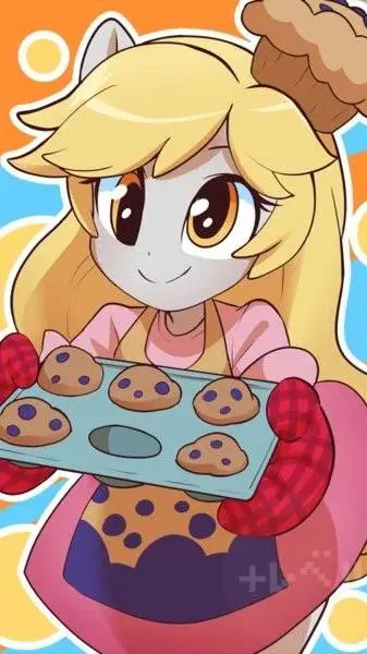 ai character: Derpy  background