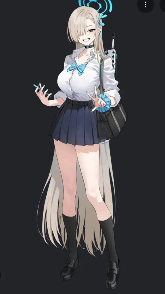 ai character: Asuna Ichinose  background
