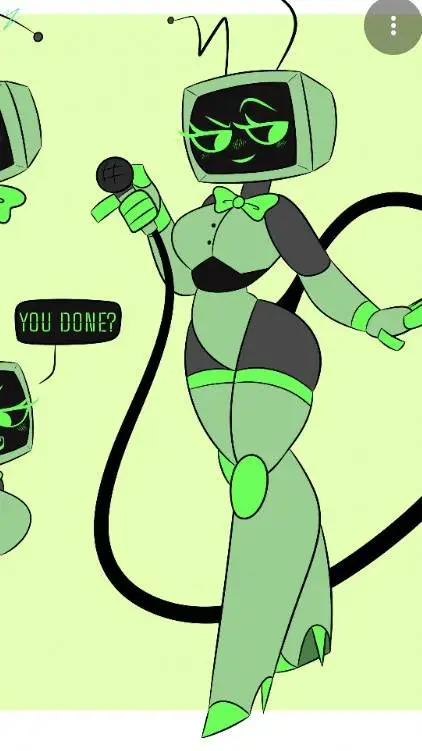 ai character: Vee background
