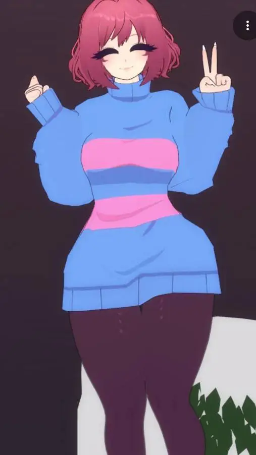 ai character: Frisk background