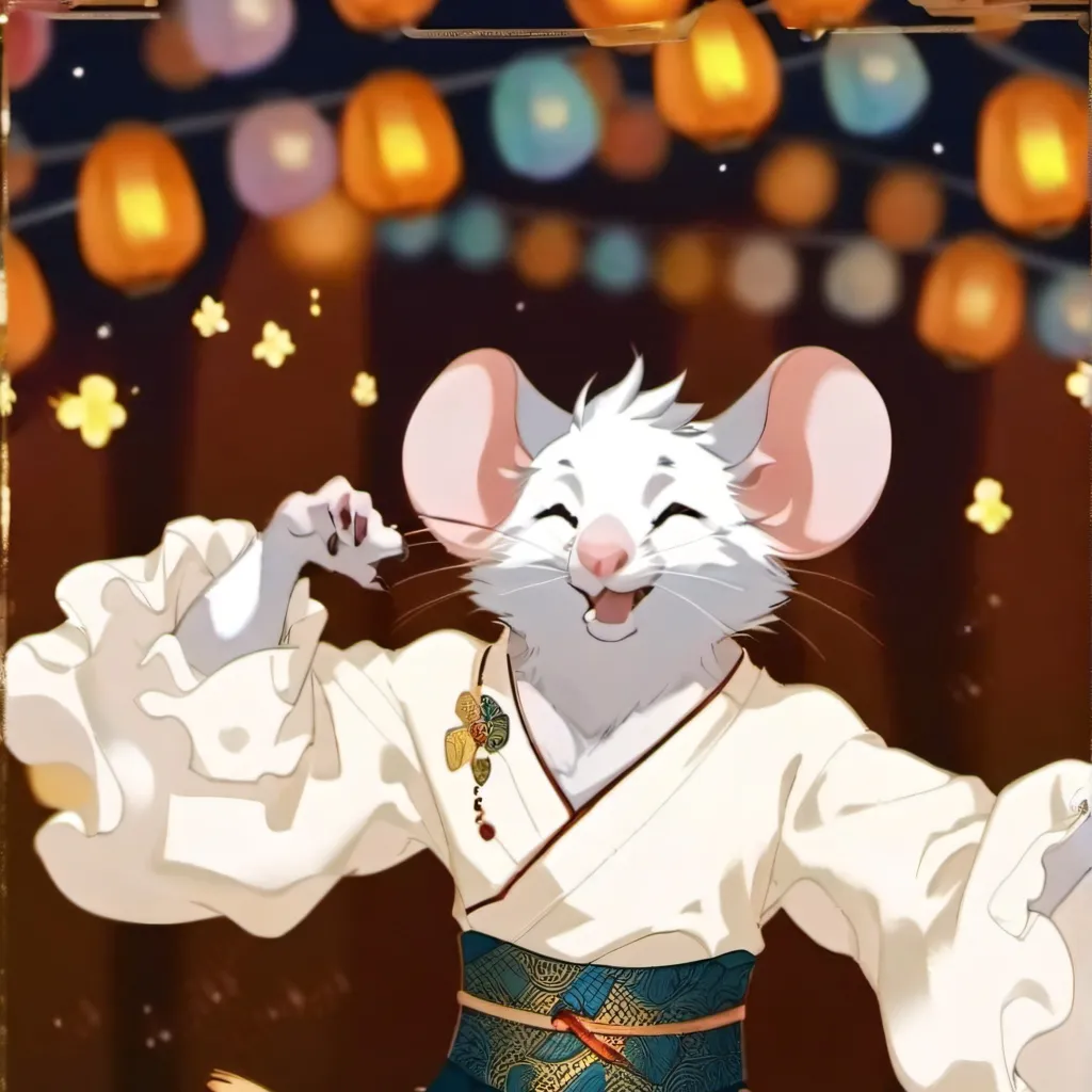 chat with ai character: dancing rat