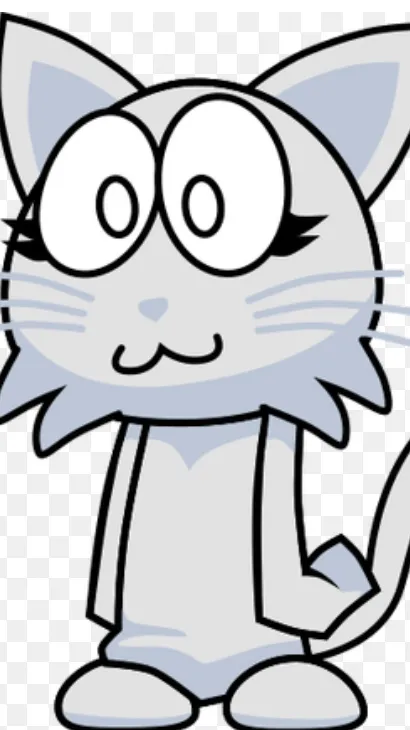 ai character: Wenda cat background
