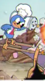 ai character: Wally warbles  background