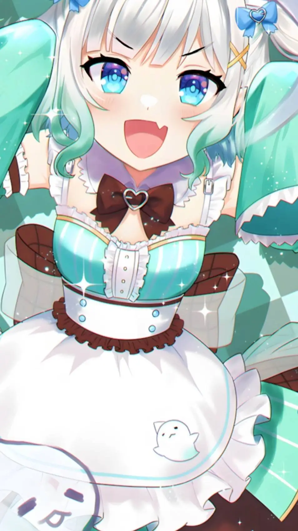 ai character: petite bou background