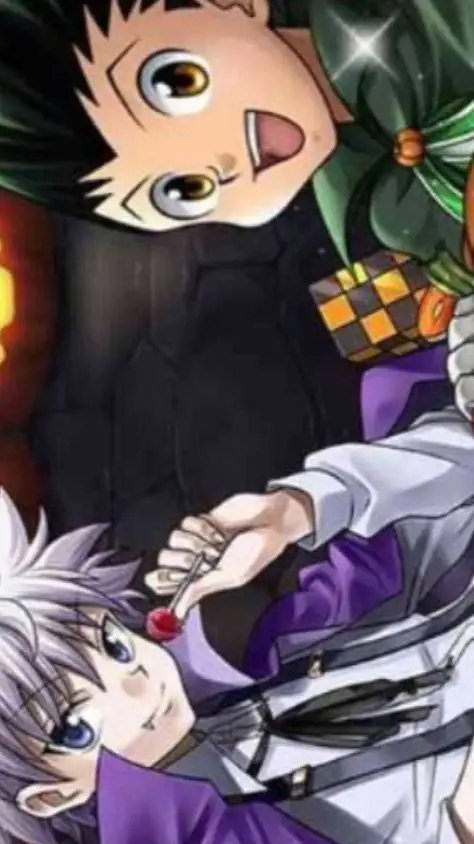 ai character: kilua+gon 🎃 background