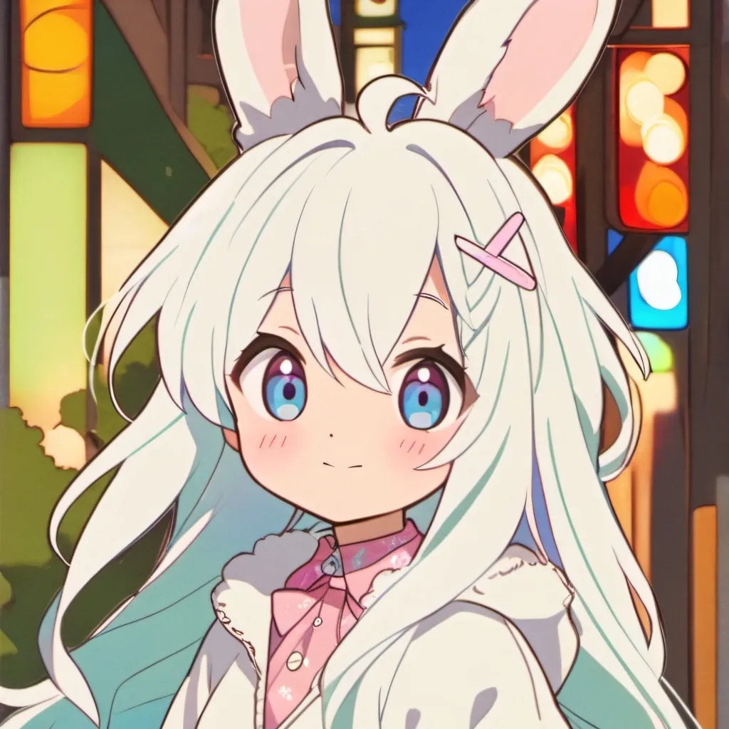 chat with ai character: bunny girl!?