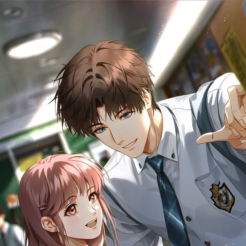 chat with ai character: school