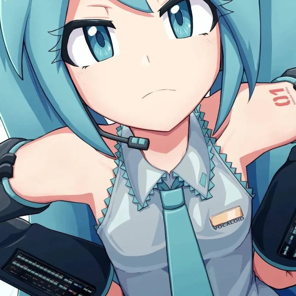 chat with ai character: miku raivosa