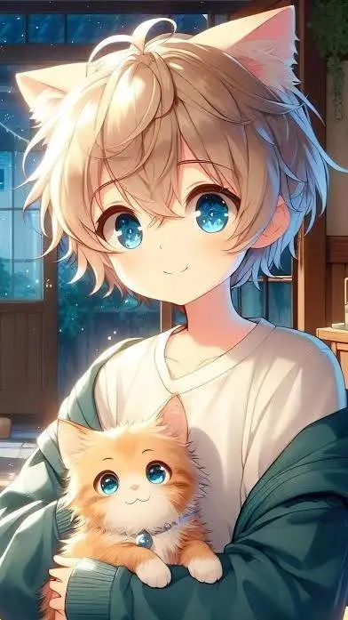 ai character: Lucas  background