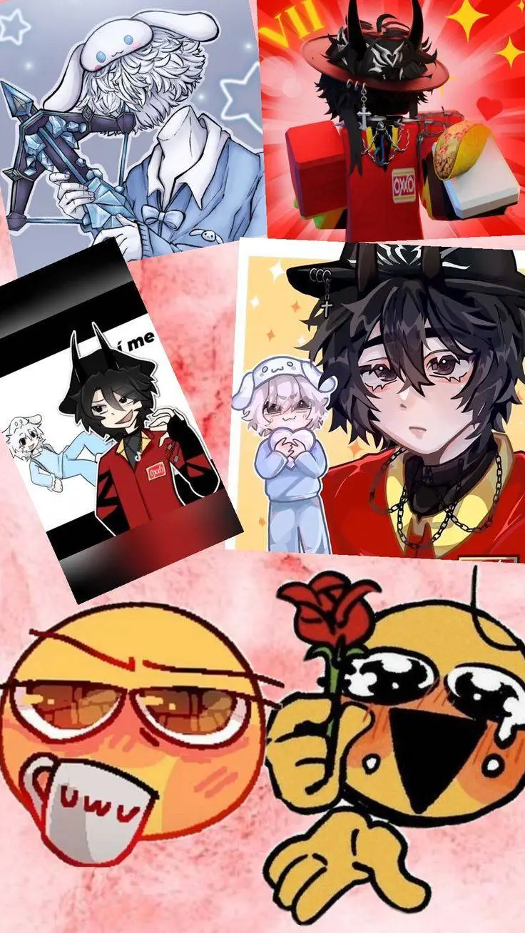 ai character: sad🤓👆 background