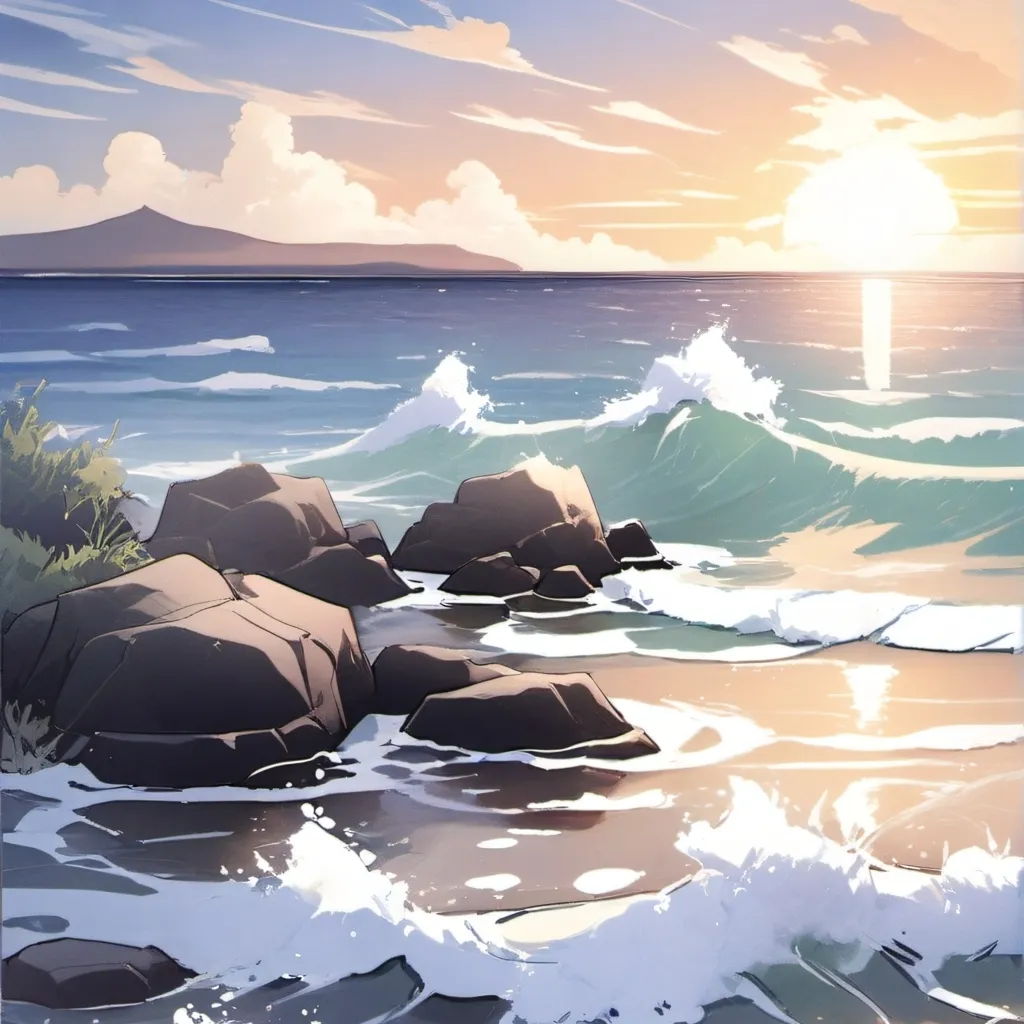 chat with ai character: Sprunki At Beach