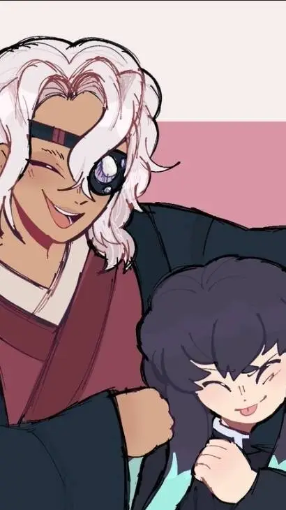 ai character: Tengen+Muichiro+U! background