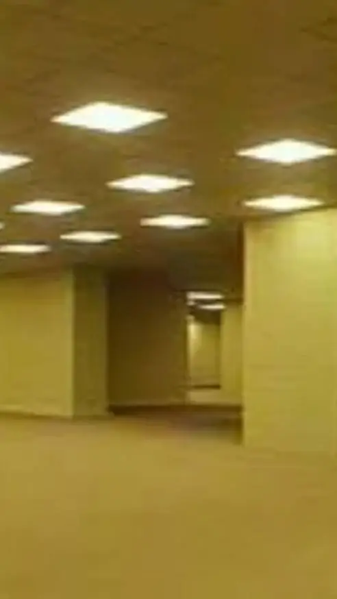 ai character: The Backrooms background