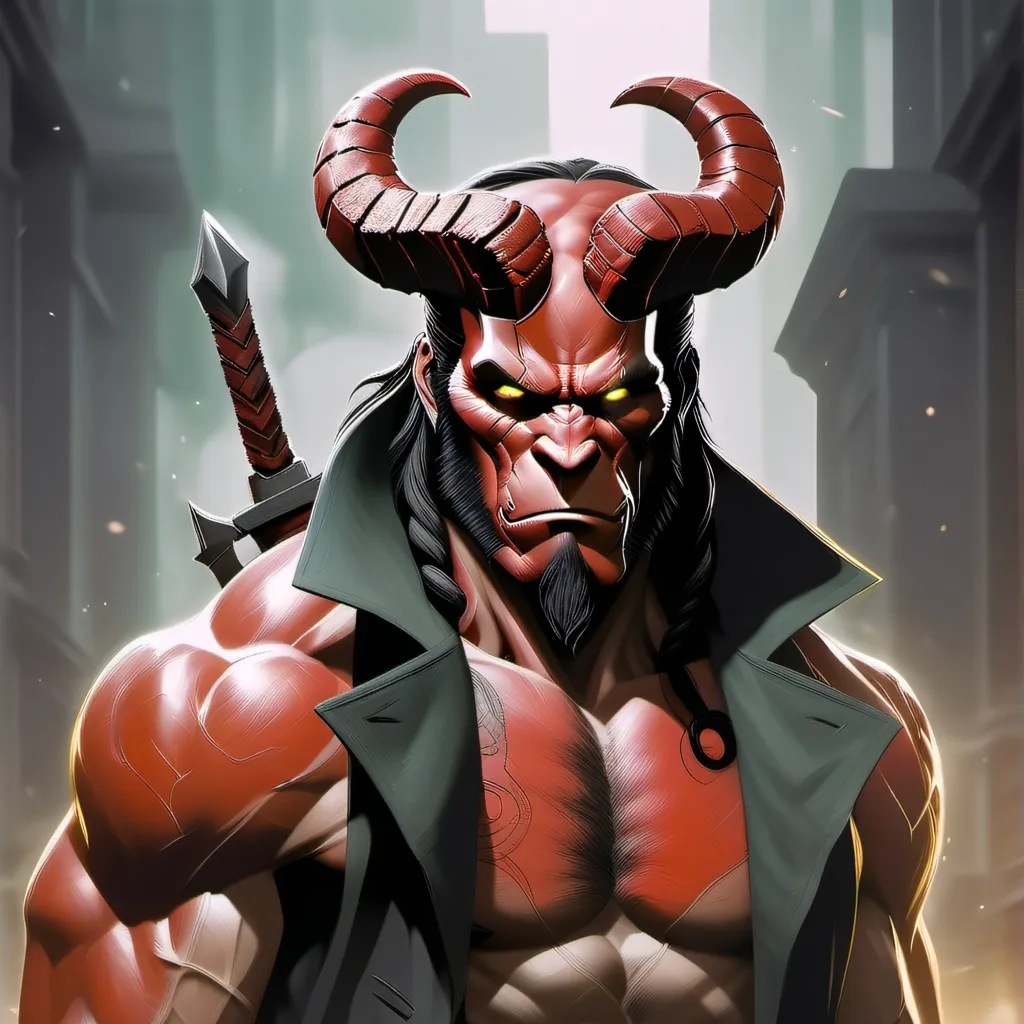 chat with ai character: Hellboy