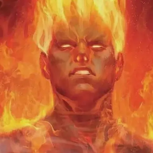 chat with ai character: the human torch