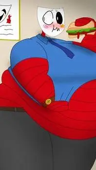 ai character: fat gangle  background