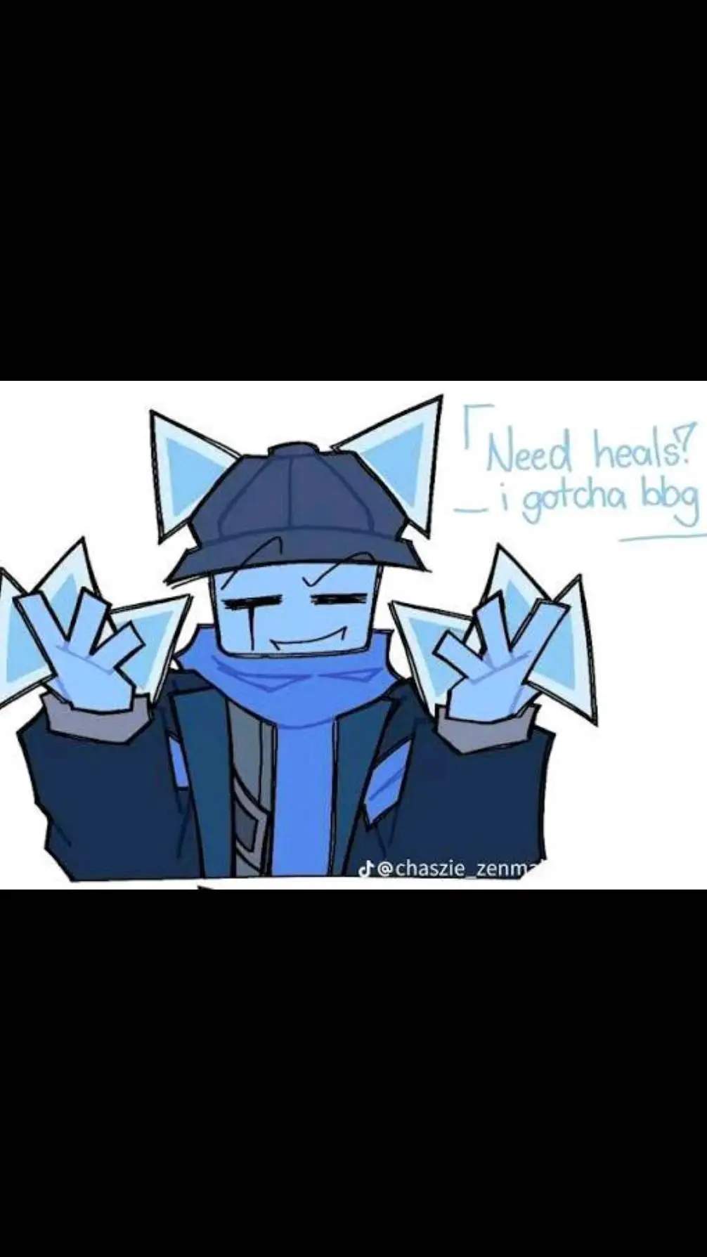 ai character: freaky cube/friend background