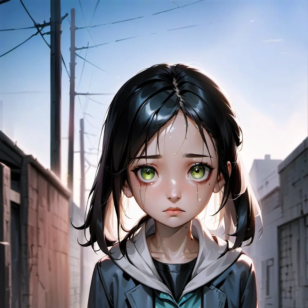 chat with ai character: homeless girl 