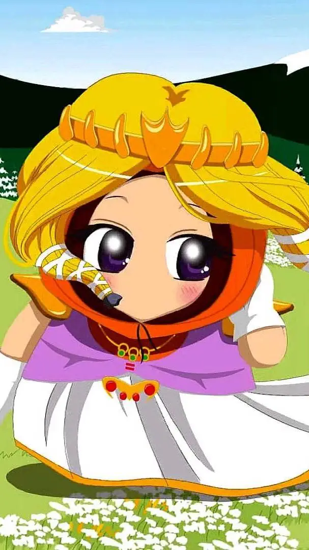 ai character: Princess kenny  background