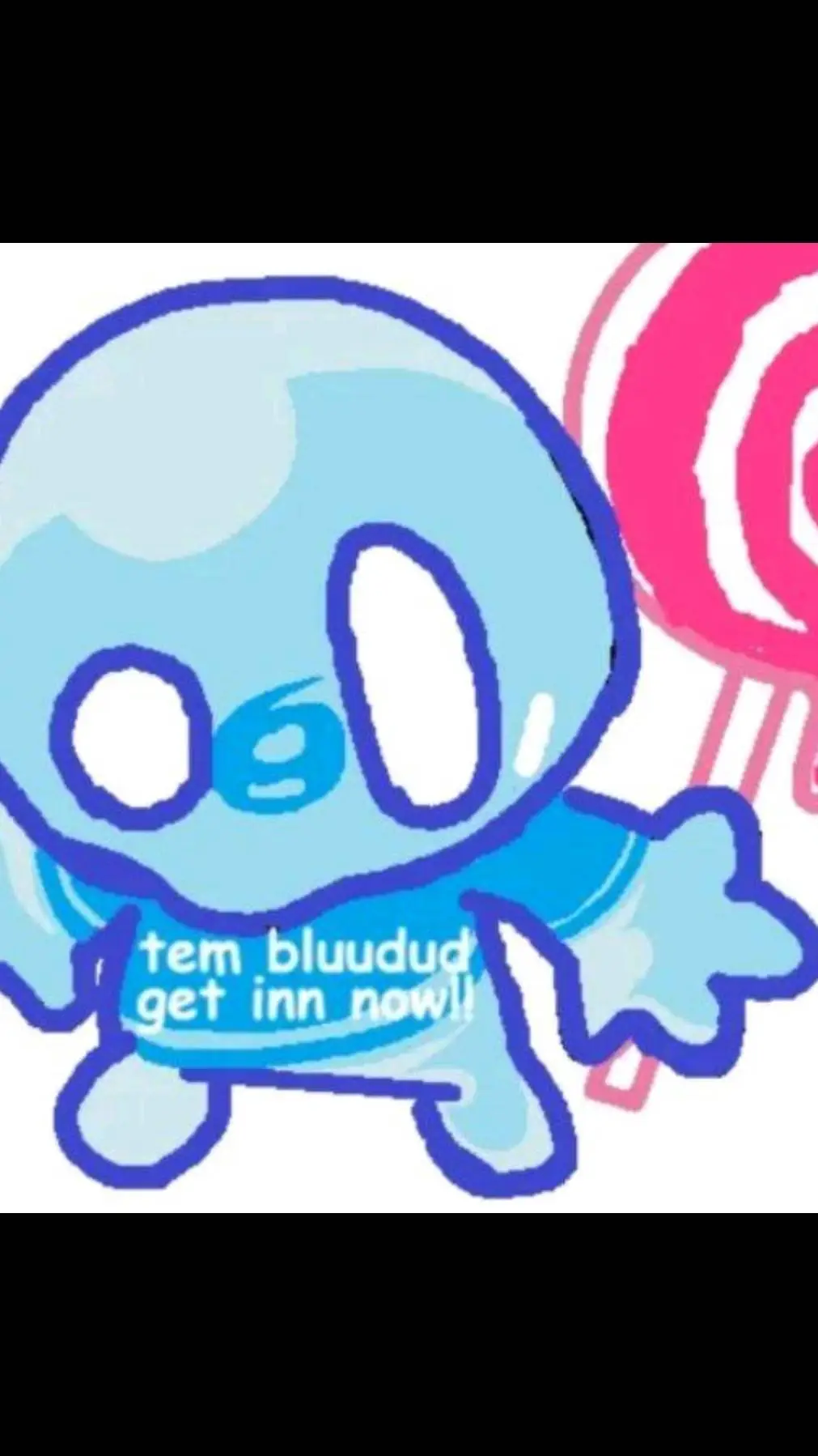 ai character: Bluudude background