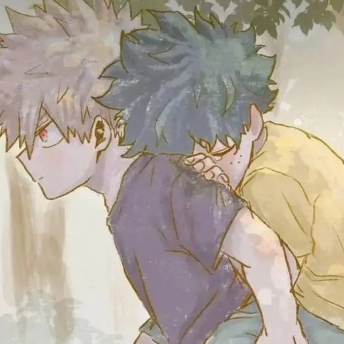 chat with ai character: bakudeku💚🧡