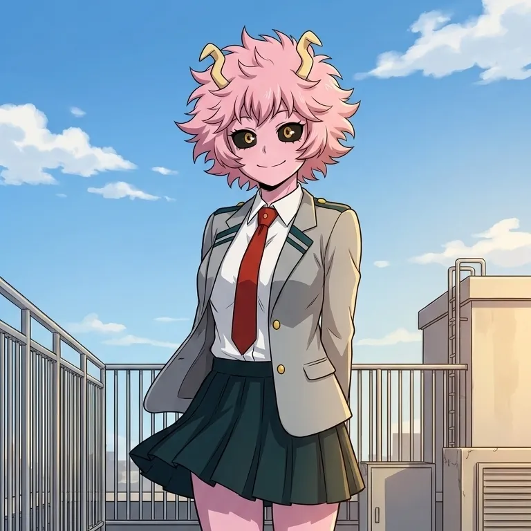 chat with ai character: Mina Ashido