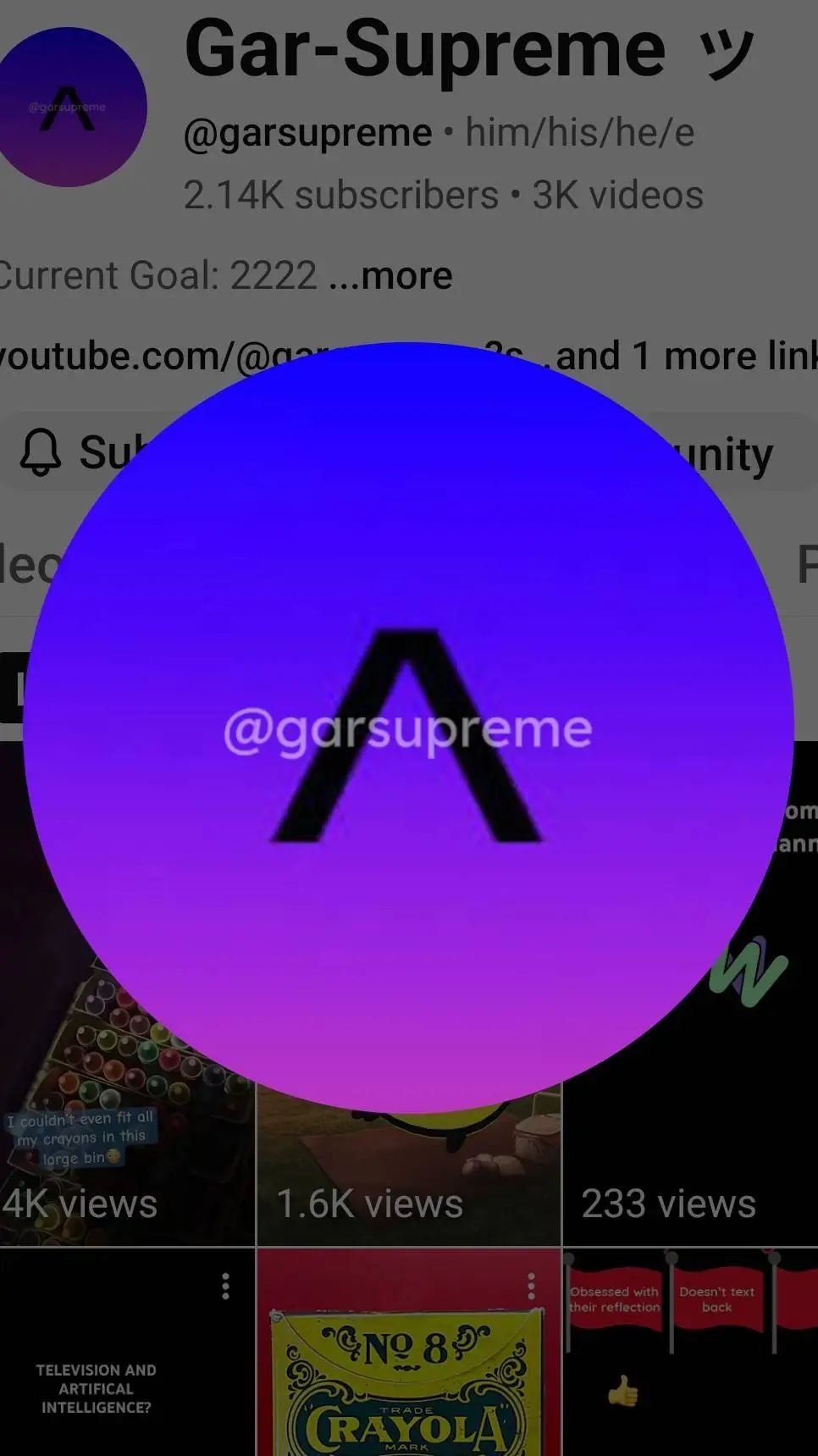 ai character: Me x sar <3 background