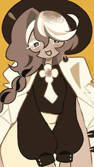 ai character: Mochaccino Cookie! background