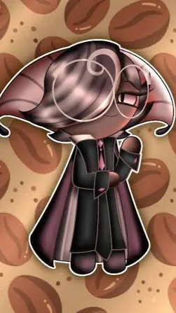 ai character: Espresso Cookie! background